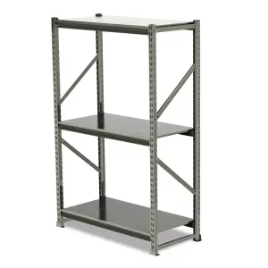 Mini Porta Pallet Continuação Slim Cinza 2m S/A Gondolas