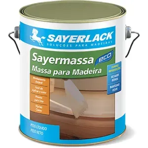 Massa para Madeira Branca 380g Sayerlack
