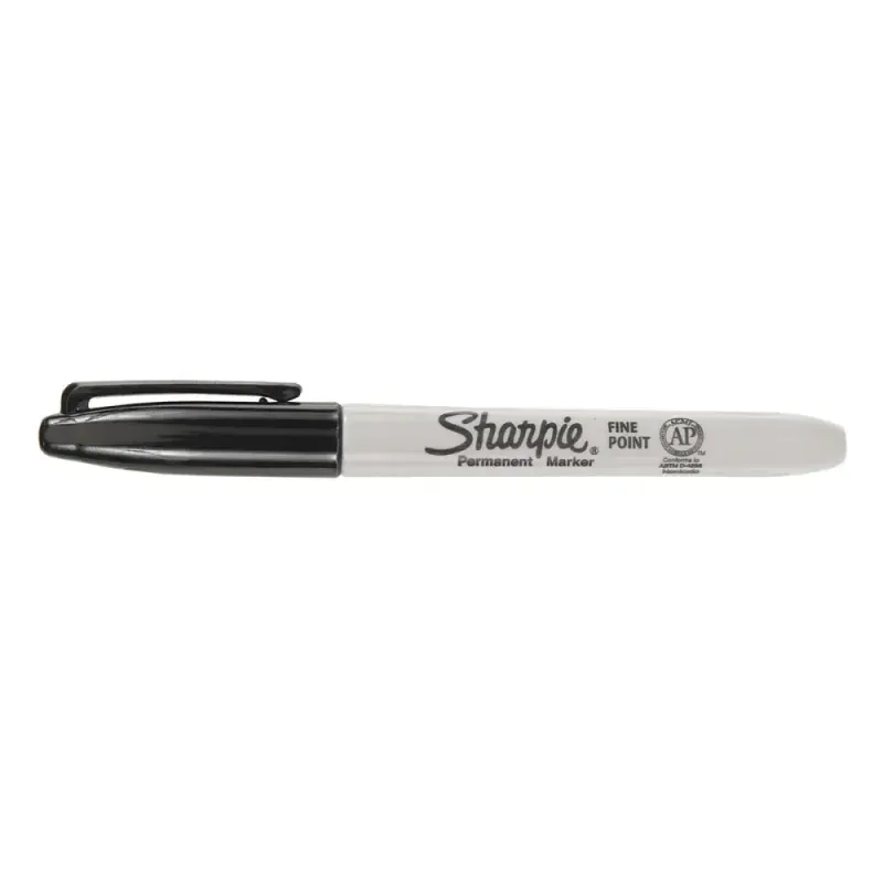 MARCADOR-PERMANENTE-INDUSTRIAL-PONTA-FINA-PRETA-SHARPIE