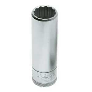 SOQUETE ESTRIADO LONGO ENCAIXE 1/2" 21MM GEDORE