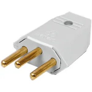 PLUGUE MACHO 3P PERLEX 10A CZ