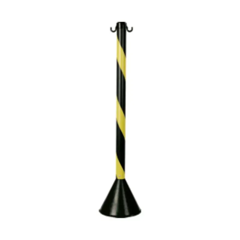 Pedestal-Zebrado-Preto-e-Amarelo-93cm-Plastcor