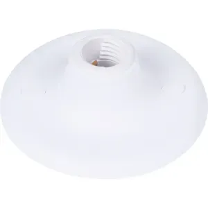 Plafonier Economic Nylon E27 1x60w Branco Taschibra