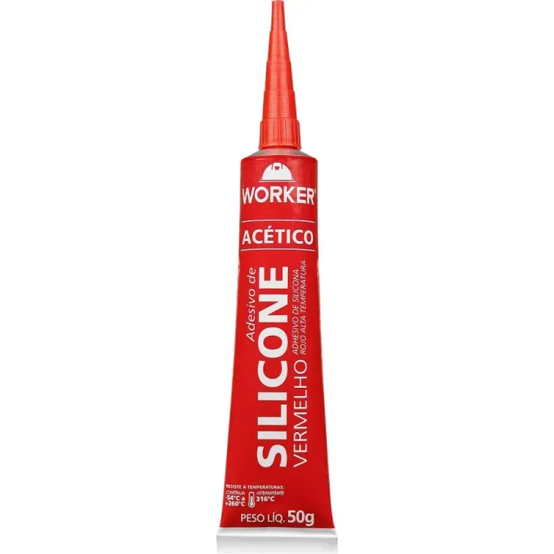 Silicone-Acetico-Alta-Temperatura-Vermelho-50g-Worker