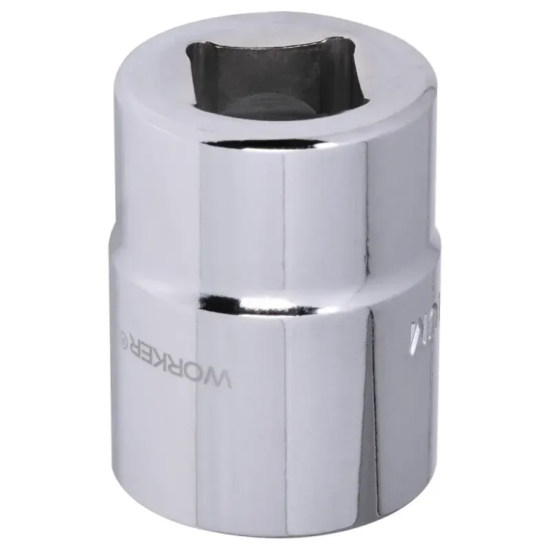 Soquete Estriado Encaixe 3/4" 27mm Worker