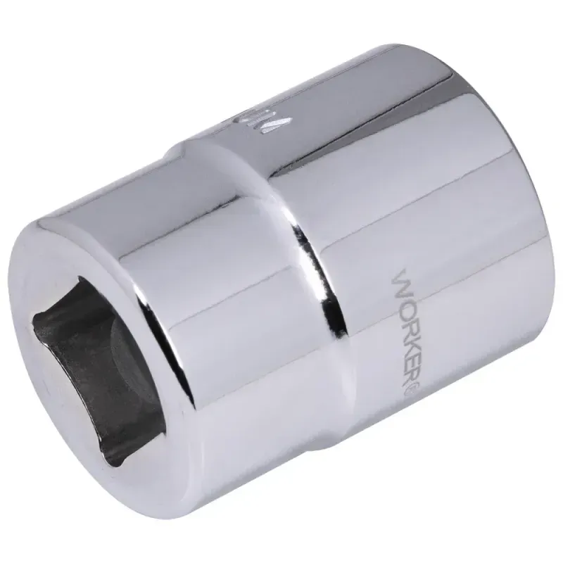 Soquete Estriado Encaixe 3/4" 27mm Worker