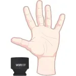 Soquete Sextavado Impacto Encaixe 1/2" 32mm Worker