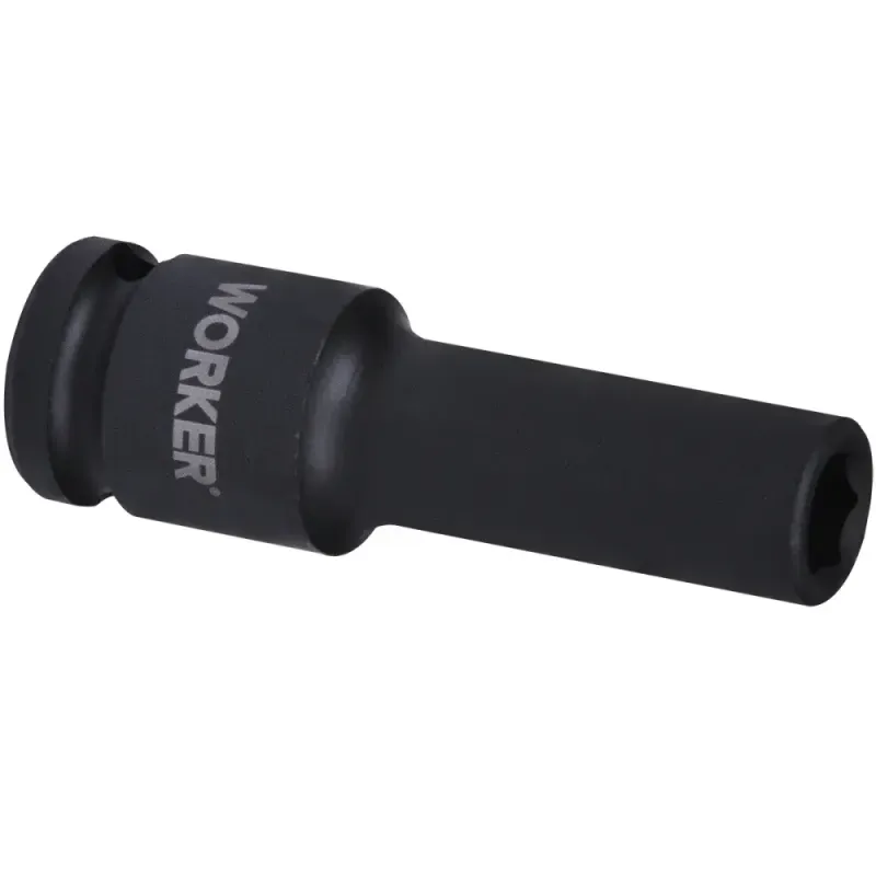 Soquete Sextavado De Impacto Longo Encaixe 1/2" 13mm Worker