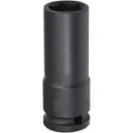 Soquete Sextavado De Impacto Longo Encaixe 1/2" 19mm Worker