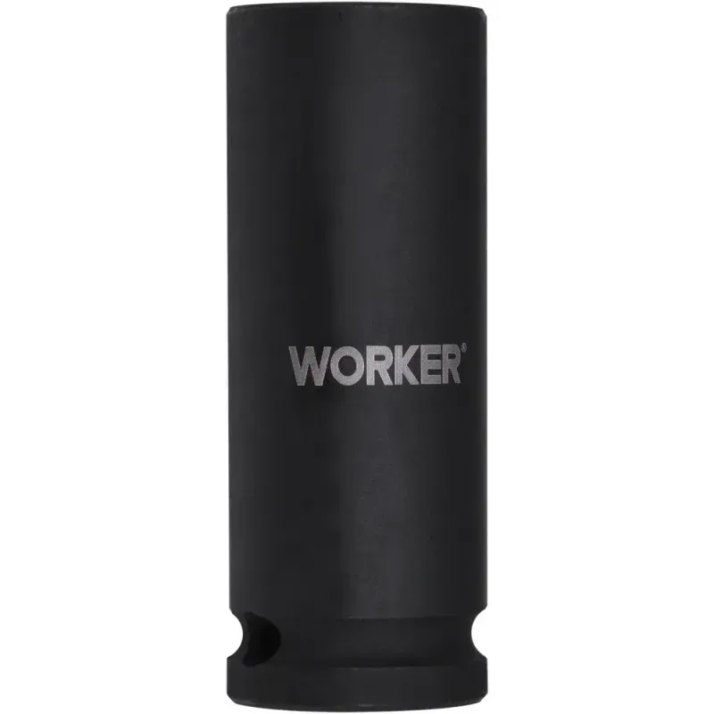 Soquete Sextavado De Impacto Longo Encaixe 1/2" 21mm Worker