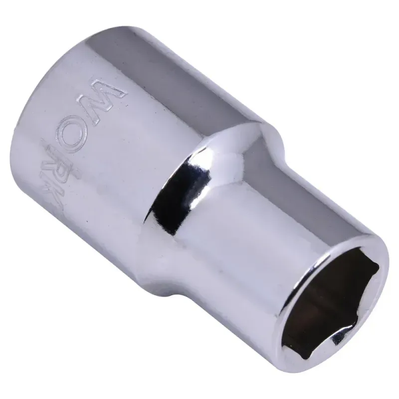 Soquete Sextavado Encaixe 1/2" 12mm Worker