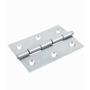 Dobradiça Pino Simples Galvanizada 1.1/2" Kala 24 Peças