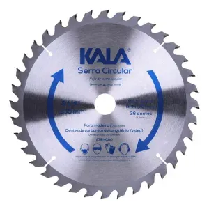 Serra Circular para Madeira com 36 Dentes 10” 254mm Kala