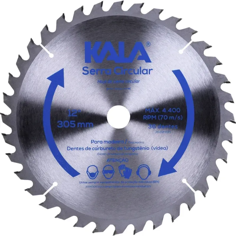 Disco-Serra-Circular-12”-para-Madeira-36-Dentes-4400rpm-Kala