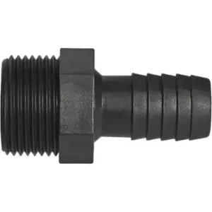 Conexão de Mangueira Adaptador de Redução 1/2”x3/8” Preto Liege