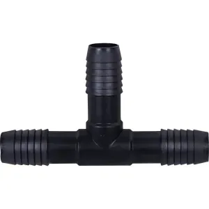 Conexão de Mangueira Tê Interno Triplo 3/4” Preto Liege