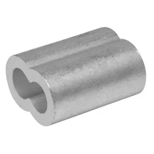 Prensa para Cabo de Aço 1/16" 50 Peças Acerosid