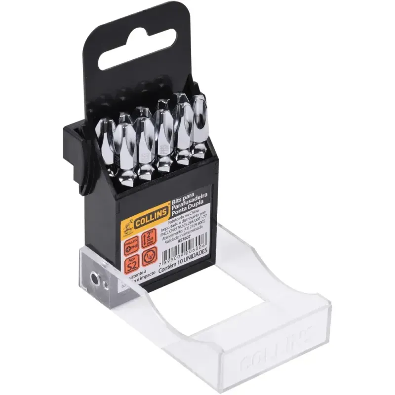 Bits-Ponta-Phillips-PH3-1-4--X-50mm-Collins-10-Pecas