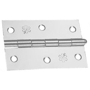 DOBRADIÇA PINO SIMPLES ZINCADO 3"X2.1/2" SILVANA 24 PEÇAS