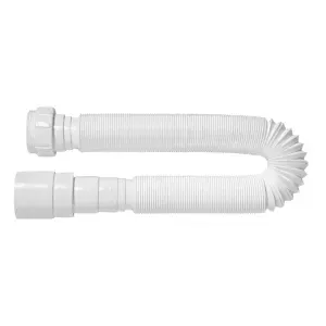 Sifão Sanfonado Universal Branco 1,5mt Blukit