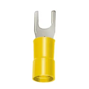 TERMINAL TPF ISOLADO 4X6MM AMARELO INTELLI 100 PEÇAS