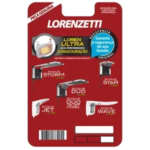 Resistência Acqua para Duchas 127V 5500W 3065 Lorenzetti