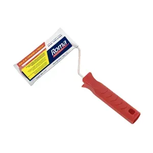 ROLO LÃ NATURAL/POL PINCÉIS ROMA 09CM CABO MOD 245