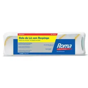 Rolo Lã Sem Respingo 822 Pincéis Roma 23cm