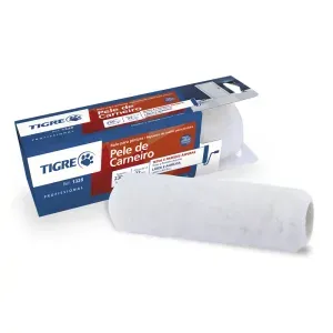 ROLO PELE CARNEIRO PINCEIS TIGRE 23CM 1328