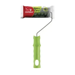 ROLO ESPUMA PINTURA POLIES CINZA 5CM CONDOR