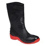 Galocha-Motociclista-Impermeavel-Cano-Medio-Preto-N39-Worker