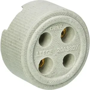 TOMADA PORCELANA 2P 20A 380V LIEGE