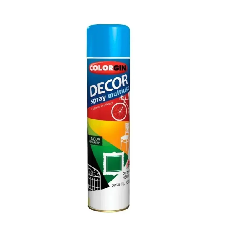 Tinta-Spray-Decor-Azul-Medio-Colorgin