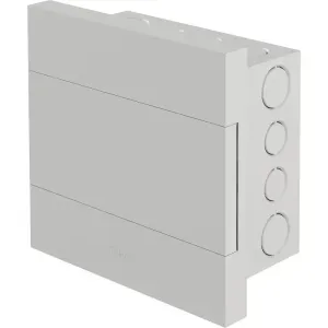 Quadro de Distribuição Liso com Barramento 8 Disjuntores Amanco