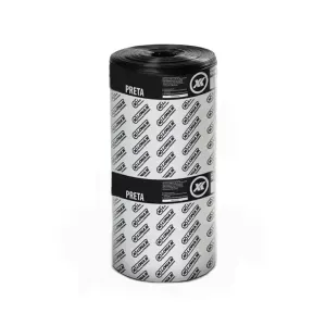 Lona Preta 4 x 50M 20KG 100 Micras Lonax