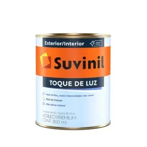 ACRÍLICO TOQUE DE LUZ SEMI BRILHO BASE A2 800ML SUVINIL SELFCOLOR