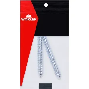 Parafuso Sextavado Rosca Soberba de 2 Peças 3/8”x100mm Worker