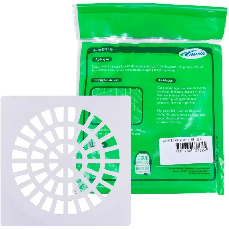 GRELHA-RALO-PE-N30-QUADRADO-BRANCO-AMANCO