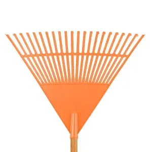 Vassoura Plástica para Jardim 22 Dentes Max Ferramentas
