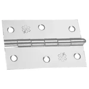 Dobradiça Pino Simples Zincado 4" Silvana 24 Peças