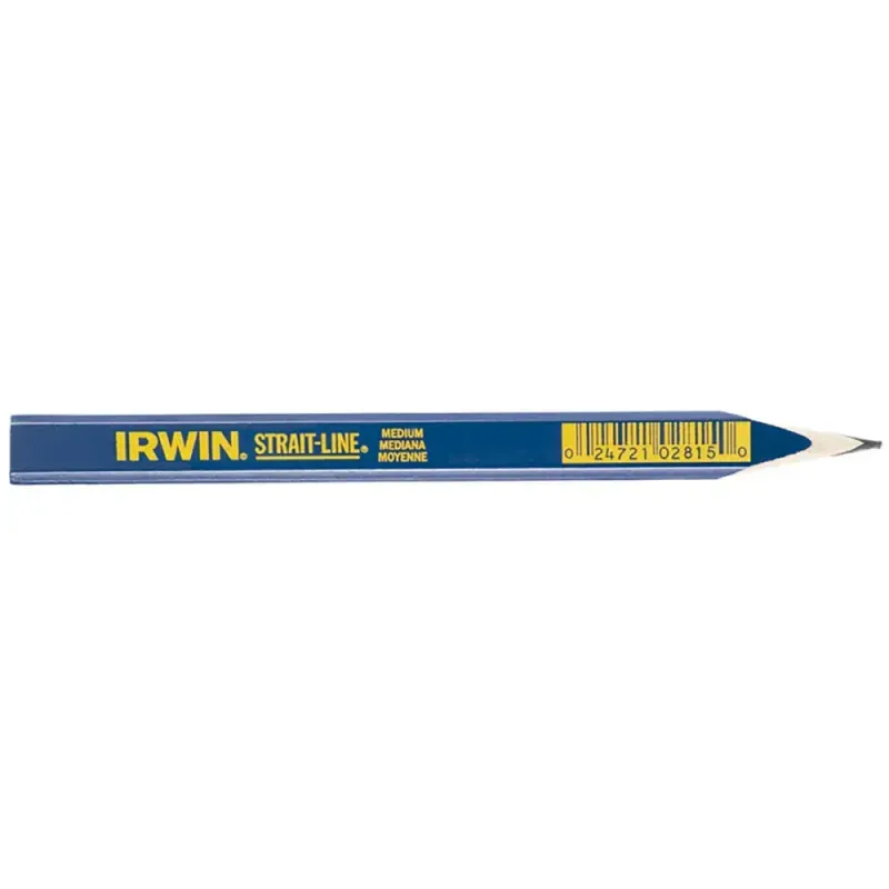 Lapis-de-Carpinteiro-Strait-Line-Grafite-180mm-66305SL-Irwin