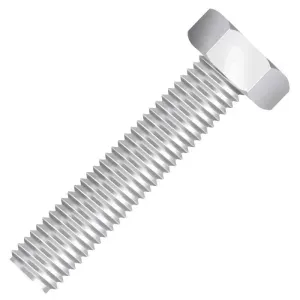 Parafuso Sextavado Unc Inox Ri 1/4"X5/8" Ciser 100 Peças