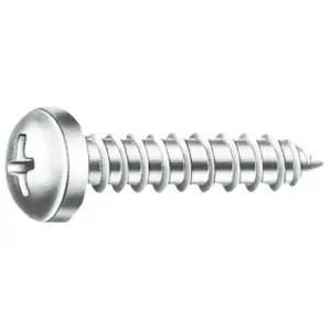Paraf Aa Panela Inox Fenda 48X45Mm %