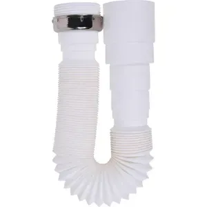 Sifão Sanfonado Universal com Porca Metálica Worker