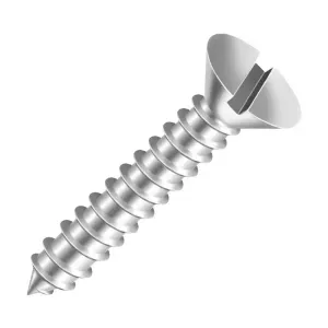Parafuso Auto Atarraxante Chata Zincado 2,9x9,5mm 500 Pçs Ciser