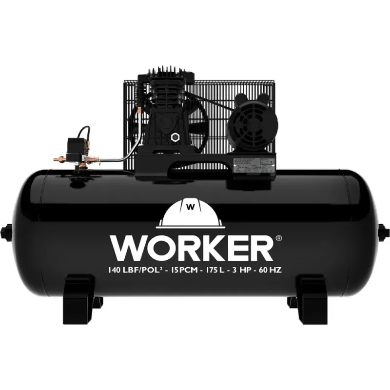 Compressor-de-Ar-Profissional-3HP-Monofasico-127-220V-Worker