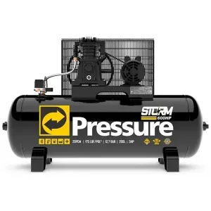 Compressor de Ar Storm 600 Alta Pressão 20/200 IP21 Pressure