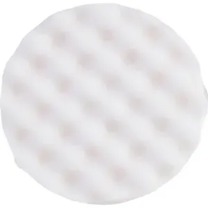 Boina de Espuma para Refino Automotivo 198mm Branca Worker