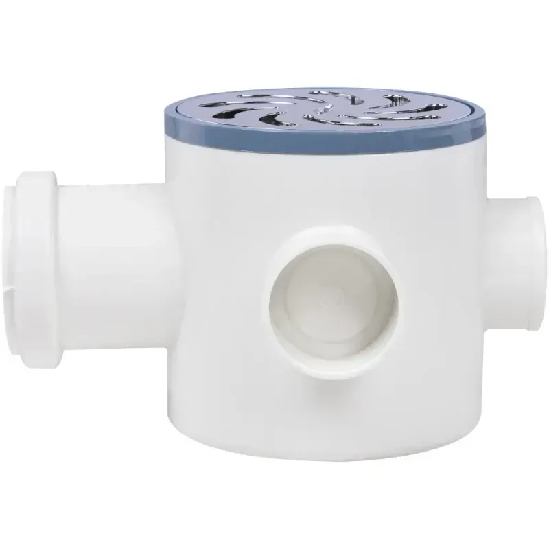 CAIXA-SIFONADA-REDONDA-100X100X50-CROMADA-AMANCO