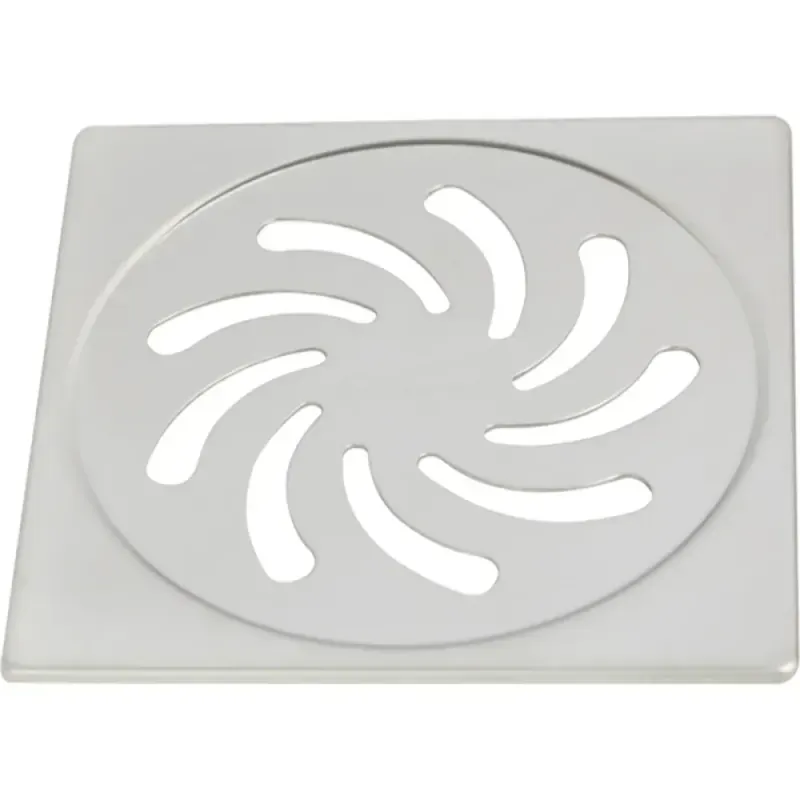 GRELHA-RALO-INOX-VORTICE-QUADRADA-100MM-AMANCO